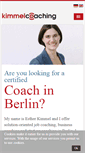 Mobile Screenshot of kimmelcoaching.de